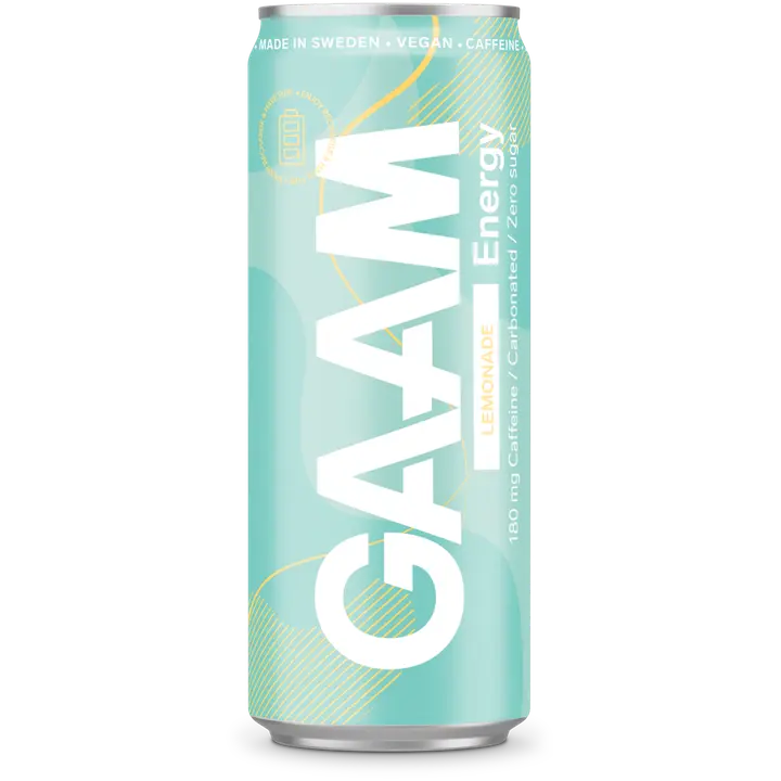GAAM Energy 330ml Lemonade