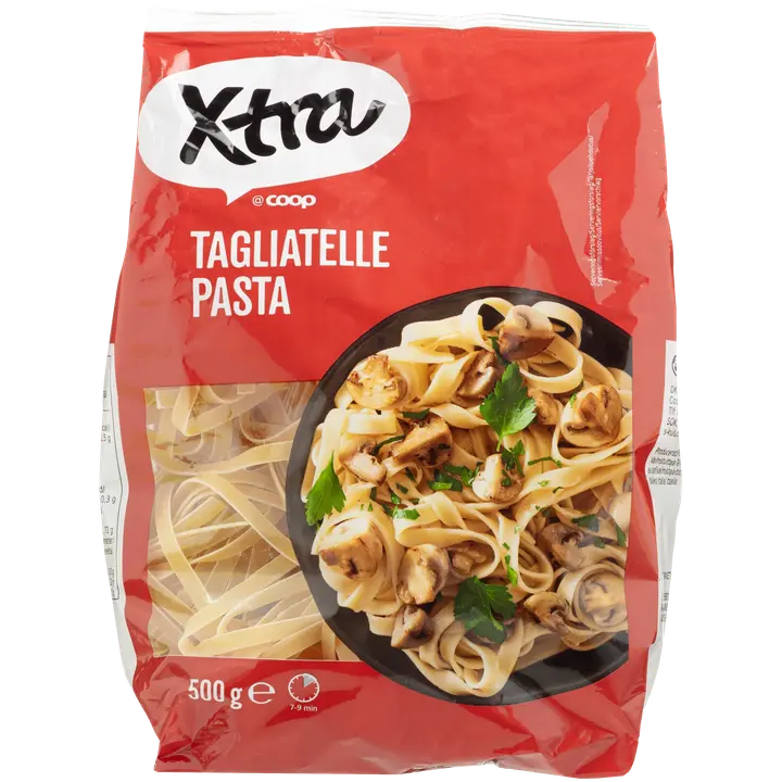 Xtra tagliatelle pasta kananmunaton 500 g