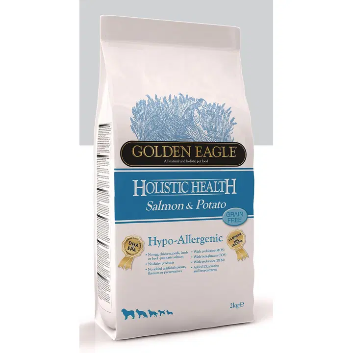 Golden Eagle Hypoallergenic Salmon&Potato koiranruoka 2 Kg