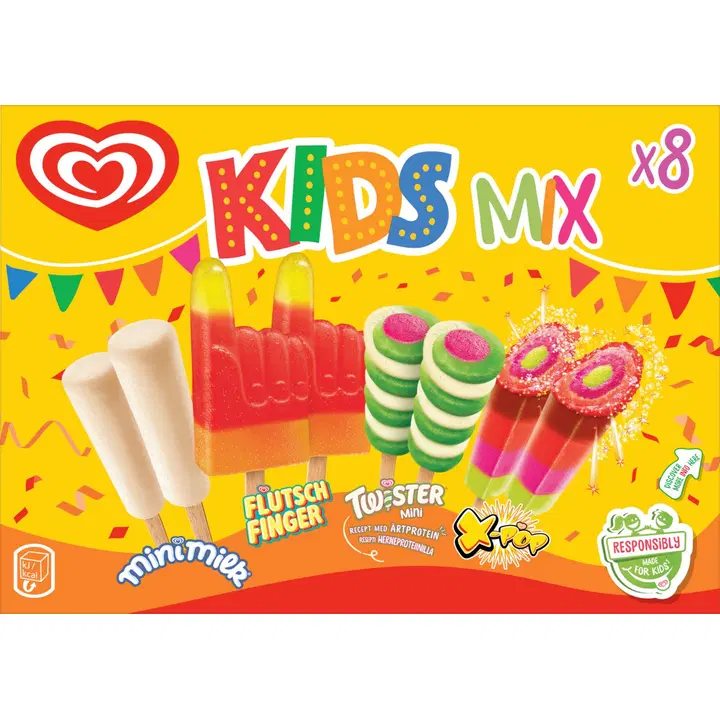 Kids kids Mix jäätised 398ml/360 g