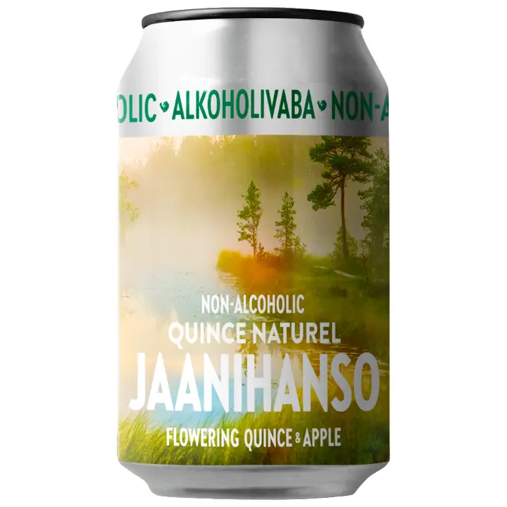 Jaanihanso Quince Naturel alkoholivaba siider 330ml