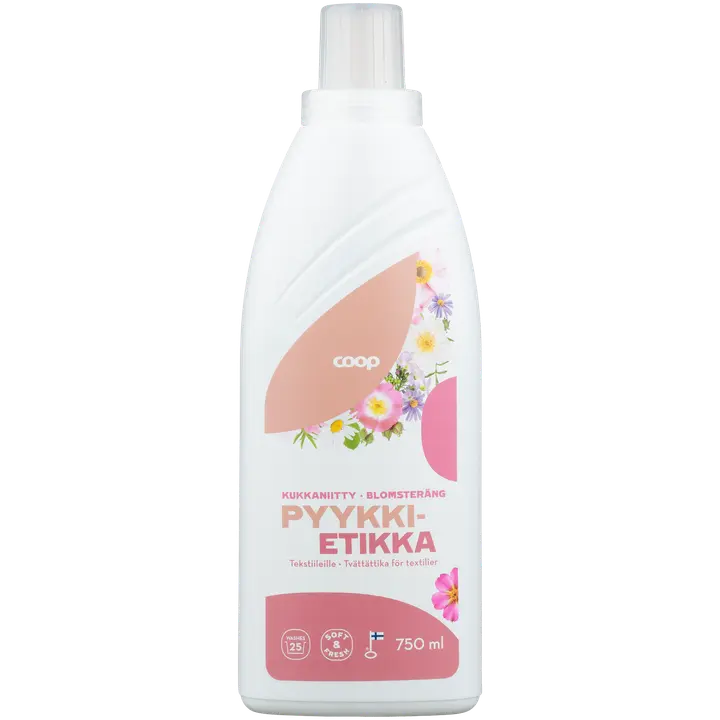 Coop kukkaniitty pyykkietikka 0,75 l