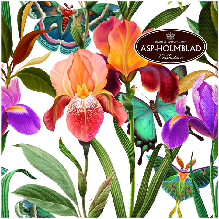 ASP Lautasliina keskiyön viidakko ruusu 33cm