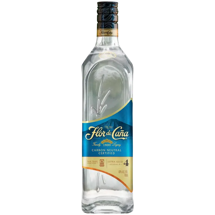 Flor De Cana 4 Extra Seco rumm 40%vol 700ml