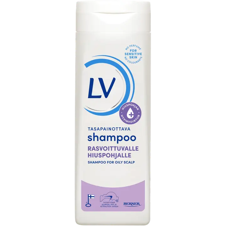 LV 250ml shampoo rasvoittuvalle hiuspohjalle