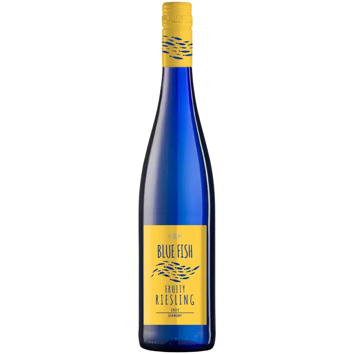 Blue Fish Fruity Riesling Valkoviini 8,0 til-% 75cl plo