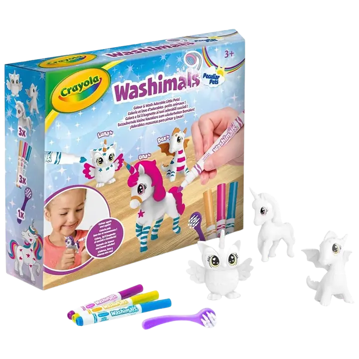 Washimals erilised lemmikloomad 3 tk