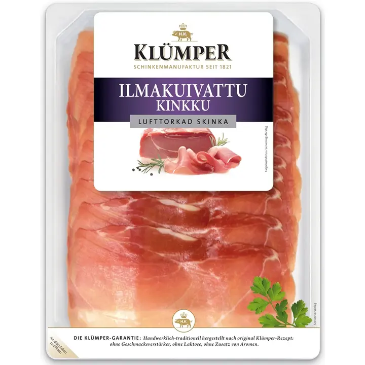 Klümper 80g viipaloitu ilmakuivattu kinkku