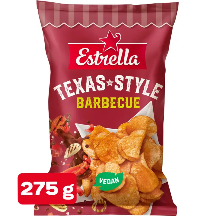 Estrella sipsi Texas style barbecue  275g