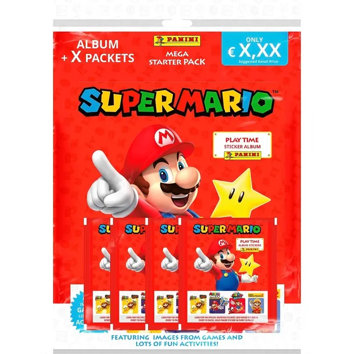 SUPER MARIO STICKER STARTER