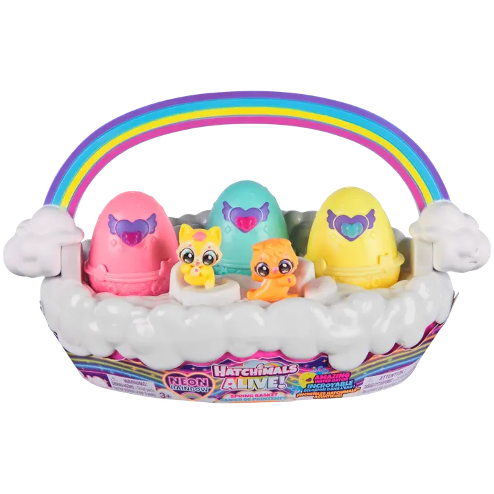 Neoon vikerkaarekorv