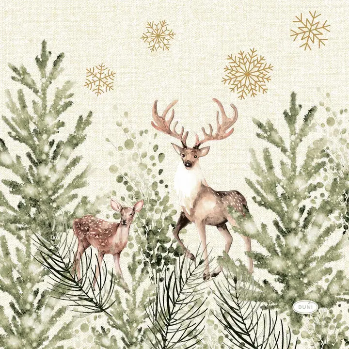 Salvrätik Duni Elegant Deer 33cm