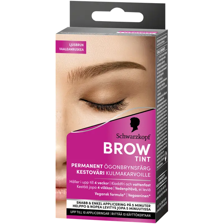 Schwarzkopf Brow Tint kulmaväri Light Brown