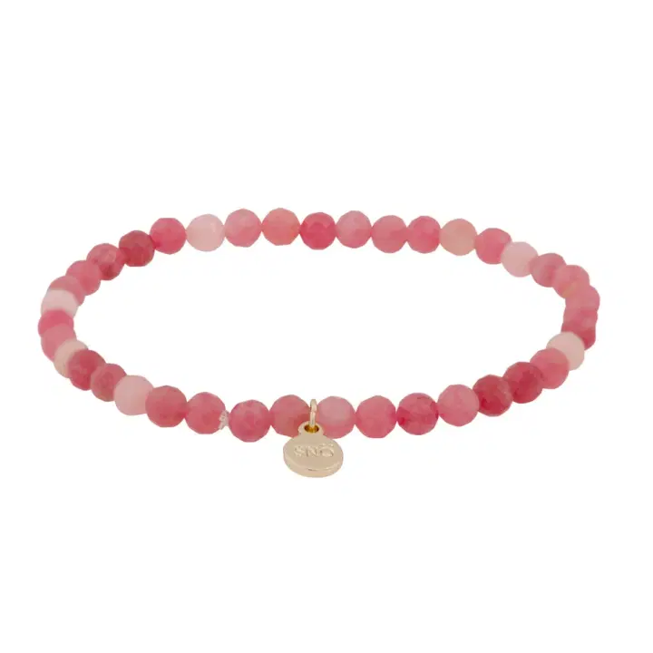 Snö of Sweden Cat elastinen kivi rannekoru k