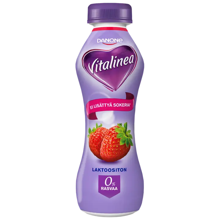 Danone Vitalinea mansikka juotava jogurtti 310g