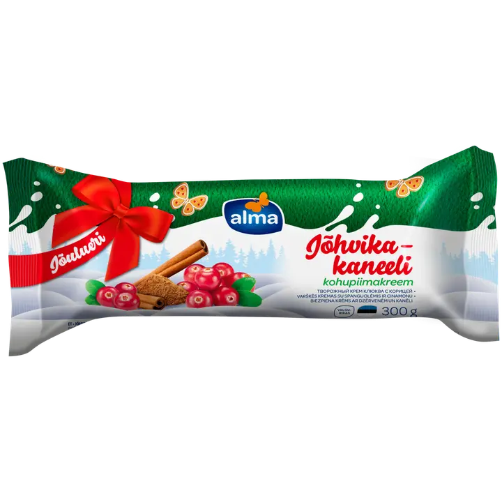Alma jõhvika-kaneeli kohupiimakreem, 300 g