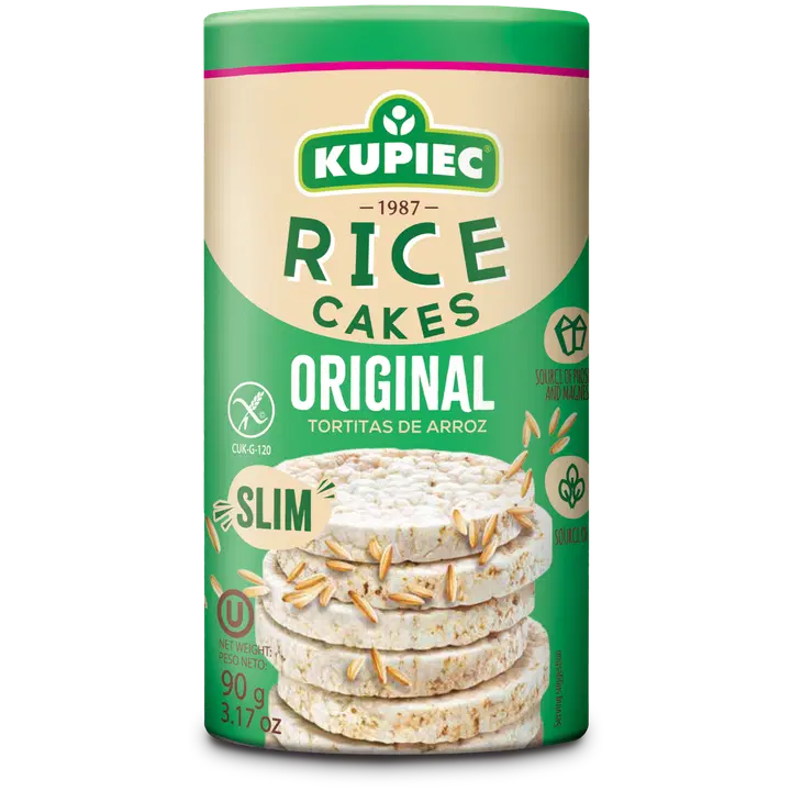 Kupiec riisivahvlid naturaalsed õhukesed 90g