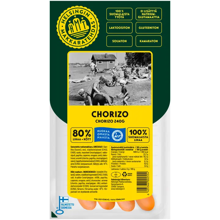Helsingin Makkaratehdas Chorizo 240 g