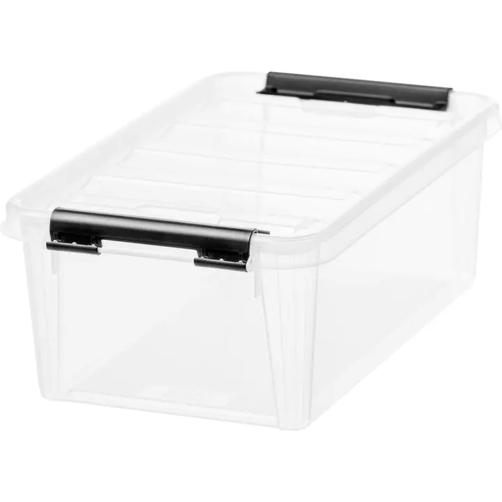 SmartStore Classic säilytyslaatikko kannella 4 L kirkas