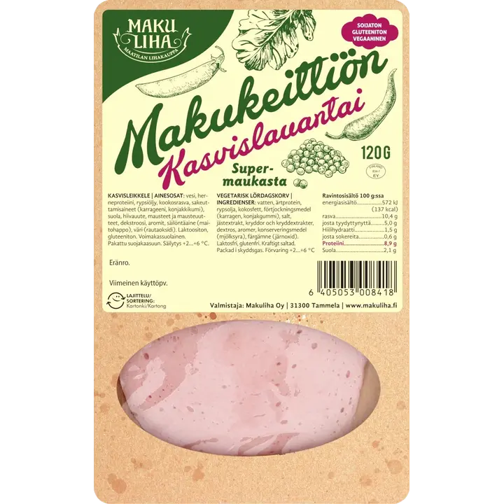Makuliha Makukeittiön Kasvislauantai 120 g
