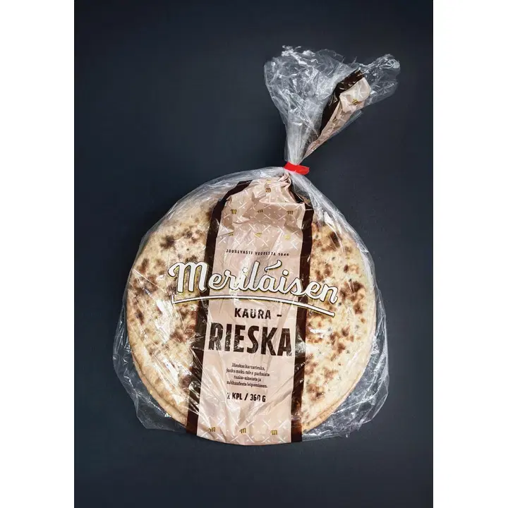 Meriläisen Leipomo Kaurarieska 2 kpl / 360 g