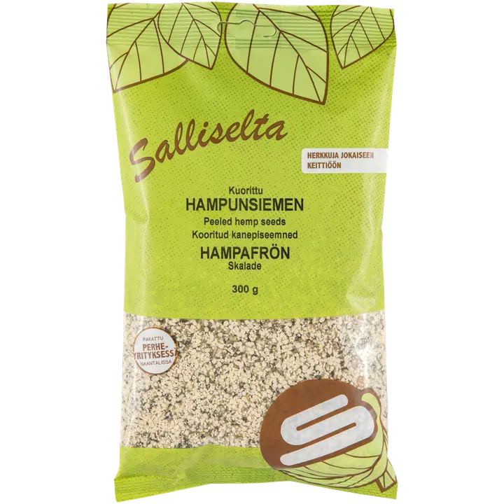 Salliselta Hampunsiemen kuorittu 300g