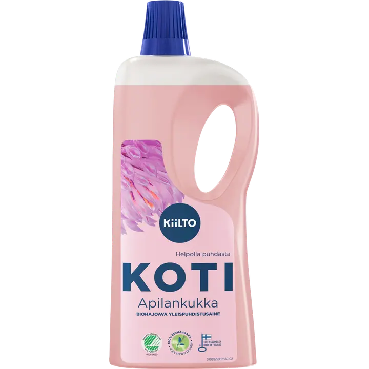 Kiilto Koti biohajoava puhdistusaine Apilankukka 1 L