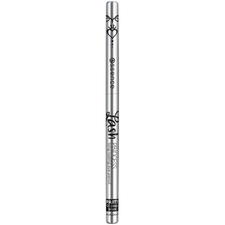 essence Lash PRINCESS long-lasting eye pencil PARTY 01 deep black waterproof 0.3 g