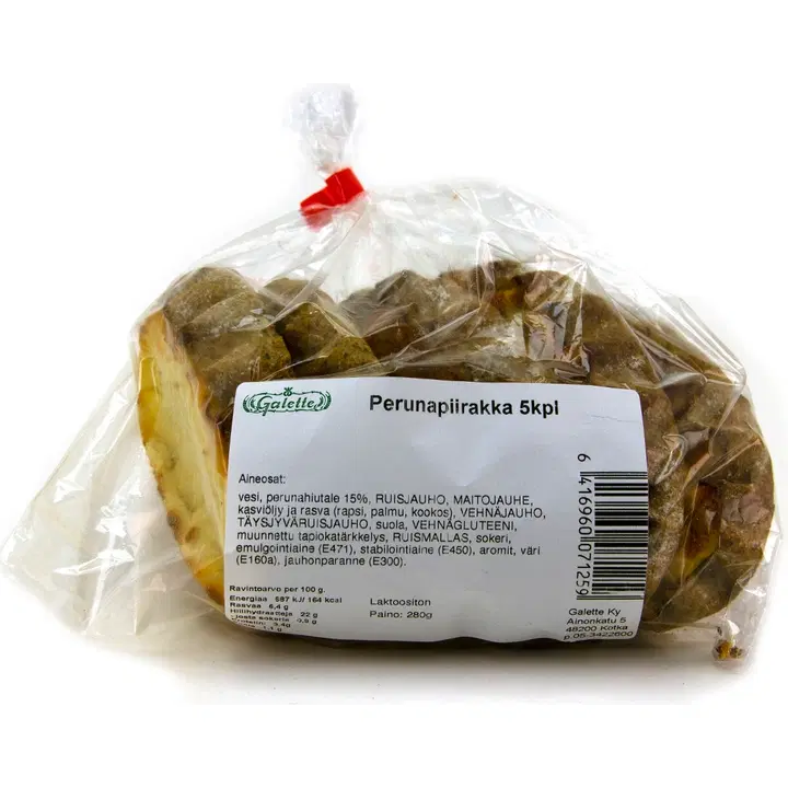 Galette 280g Perunapiirakka 5 kpl perunapiirakka