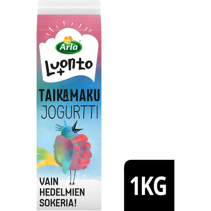 Arla Luonto+ Taikamaku AB-jogurtti laktoositon 1 kg