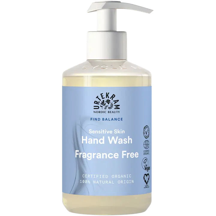 URTEKRAM Hand Wash Fragrance Free 300ml