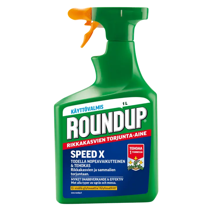 Roundup Speed X käyttövalmis rikkakasvien torjunta-aine 1L