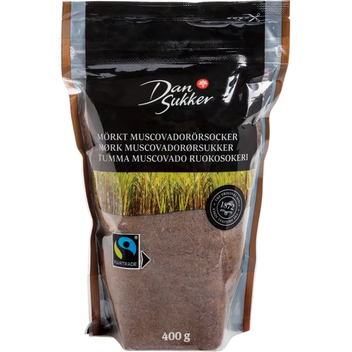 Dansukker Tumma Muscovado Ruokosokeri 400g