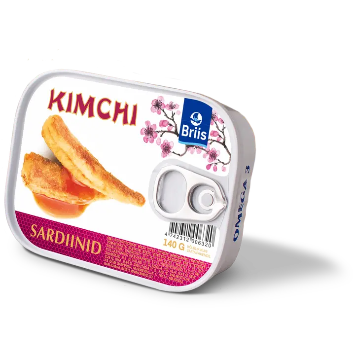 Briis Balti Sardiinid Kimchi 140 G