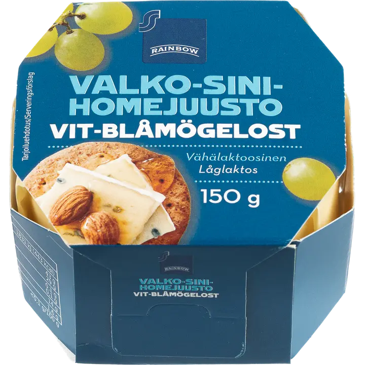 Valge-sinihallitusjuust, 150 g