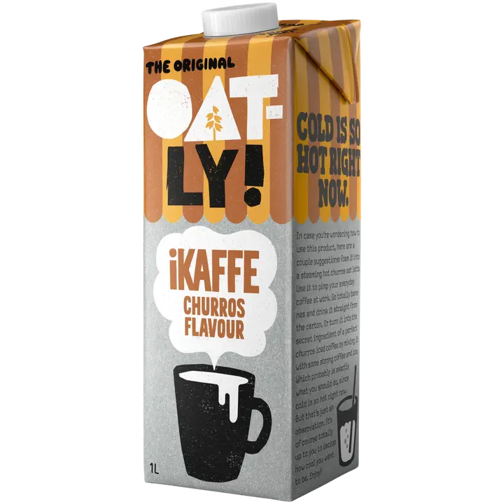 Oatly iKaffe churrose maitsega kaerajook kohvile lisamiseks, 1 l