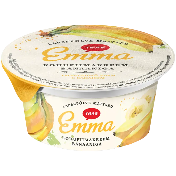 Emma Banaani kohupiimakreem, 150 g