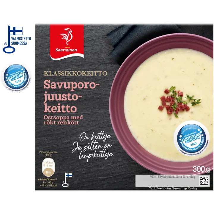 Saarioinen Savuporo-juustokeitto 300g