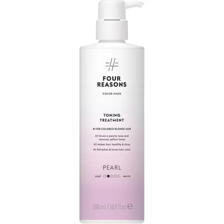 Four Reasons Color Mask Toning Treatment sävyttävä tehohoito Pearl 500 ml