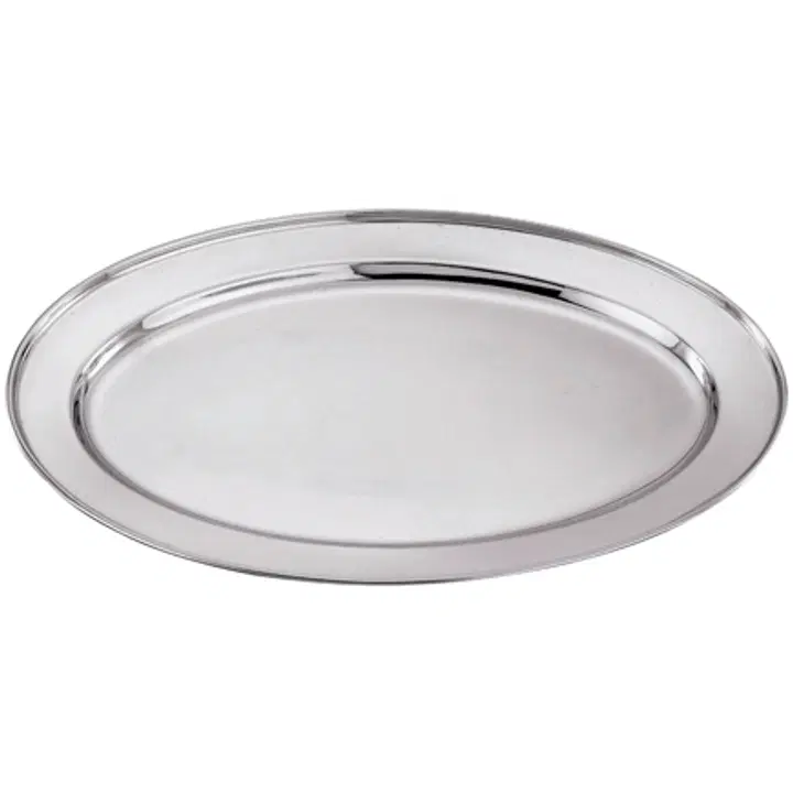 TERÄSTARJOTIN 35 cm ovaali