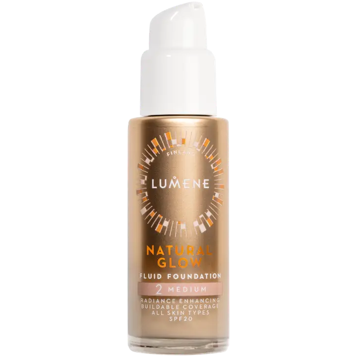 Lumene Natural Glow Heleyttävä meikkivoide SK20 2 Medium 30 ml
