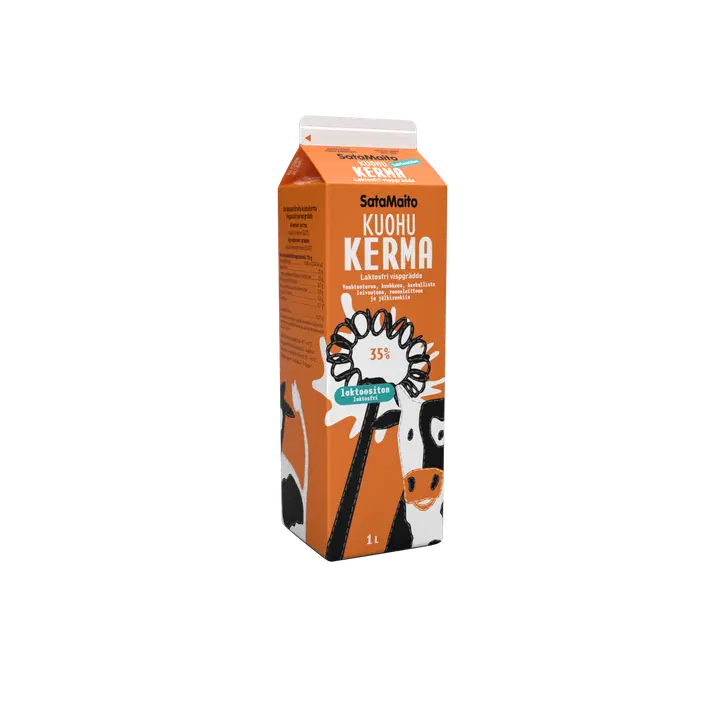 Satamaito kuohukerma laktoositon 35% ESL 1l