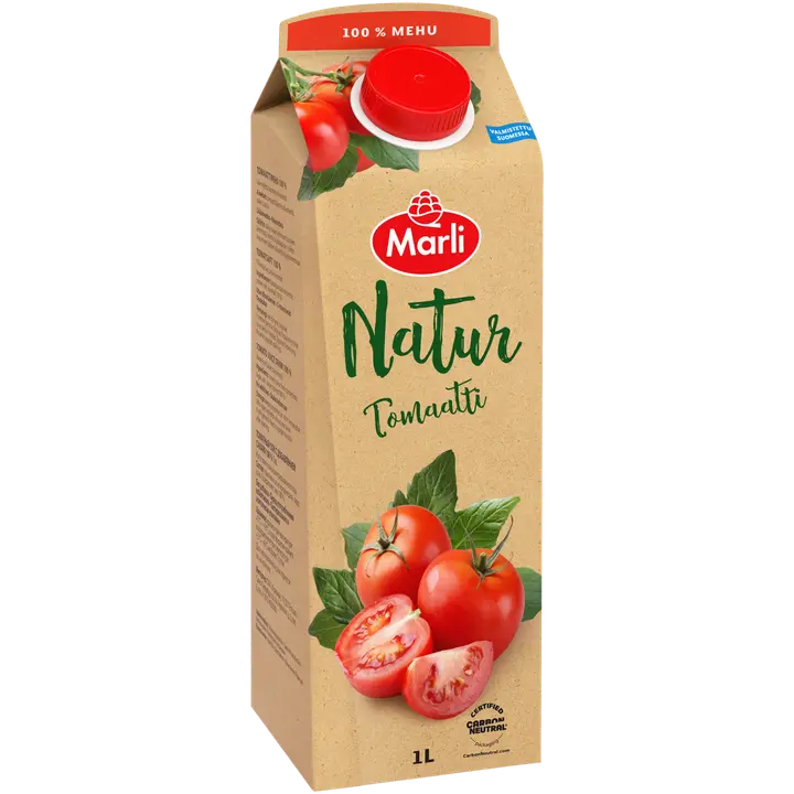 Marli Natur Tomaattimehu 100% 1L