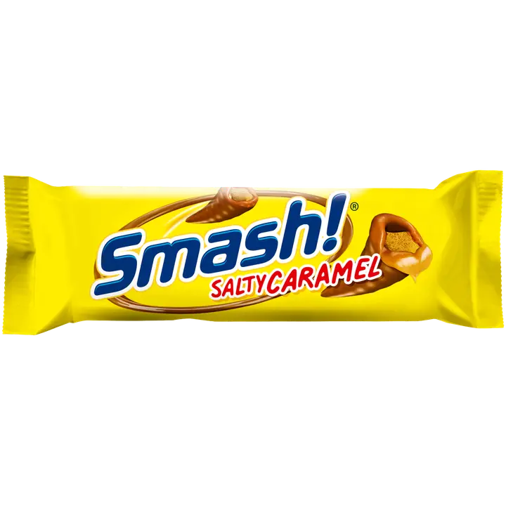 Smash! salt karamell suklaapatukka 40g