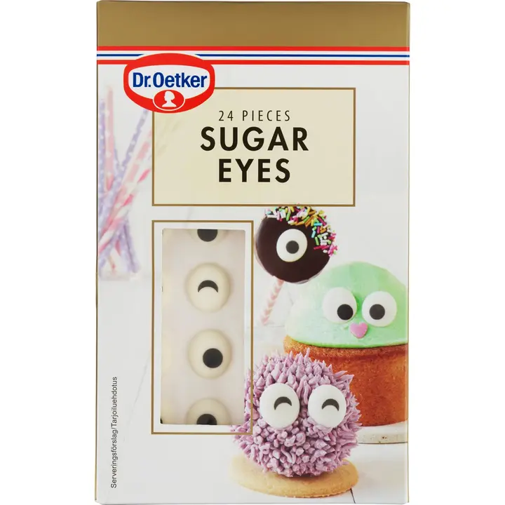 Dr. Oetker Sugar Eyes koristekuviot 10 g