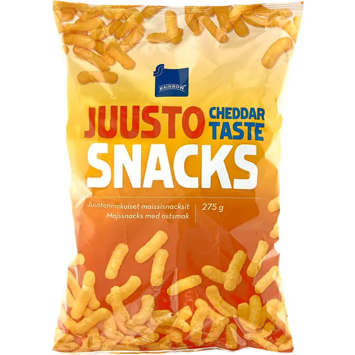 Rainbow juustosnacks 275 g