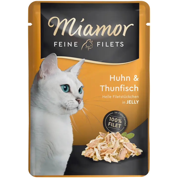 Miamor Fine Filets täissööt kassidele kana ja tuunikalaga 100g