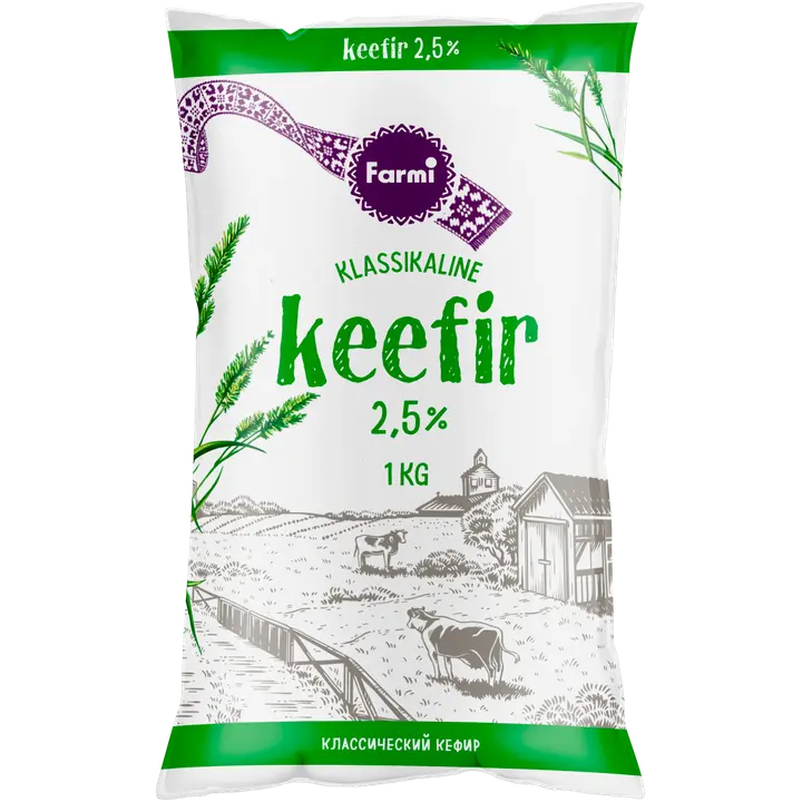 Farmi keefir 2,5%, 1 kg