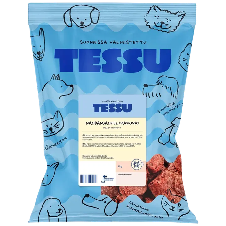 Tessu Naudanjauhelihakuvio 1 kg