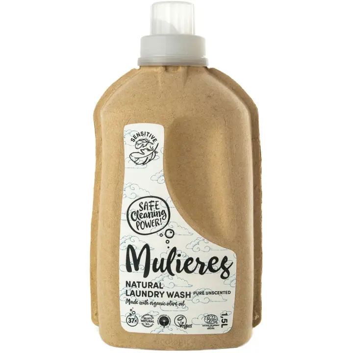 Mulieres 1,5l hajusteeton pyykinpesugeeli